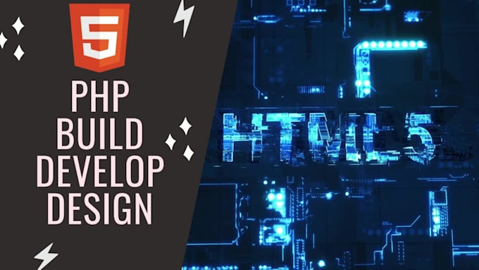 build, design and develop PHP website or web applications