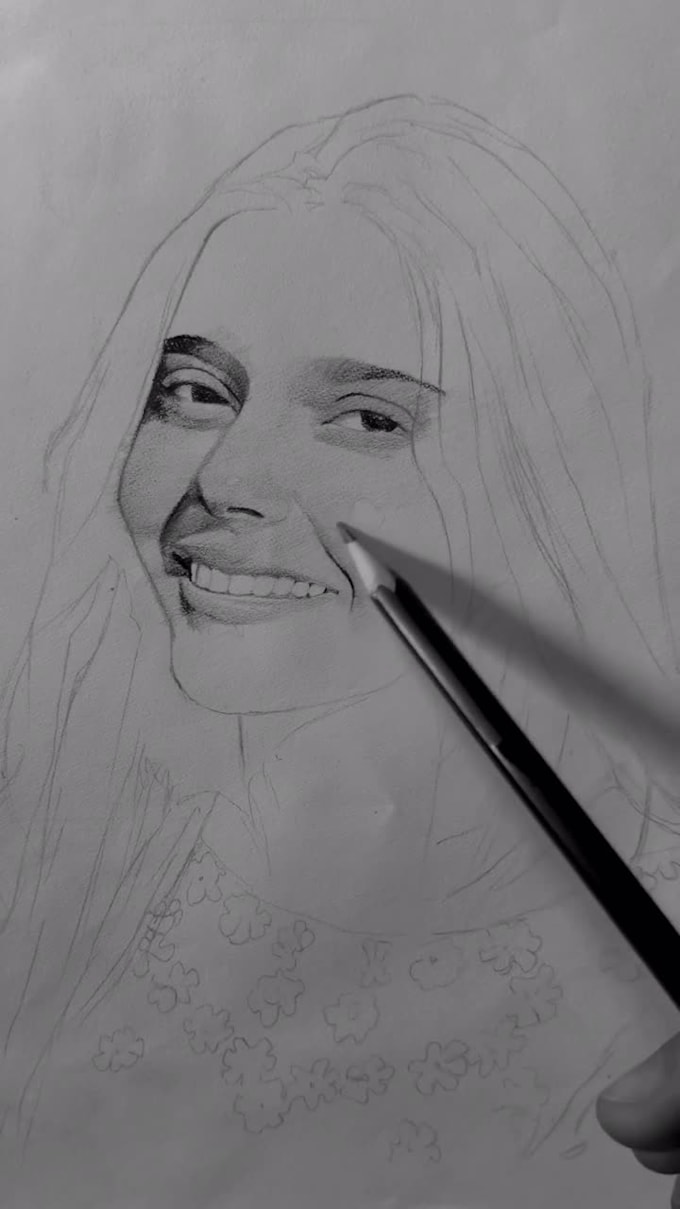 draw stylized hand drawn sketches