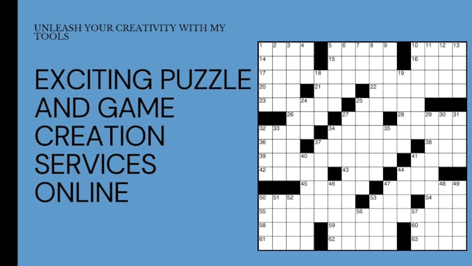do your puzzle and game creation