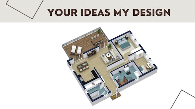 design 3d model with roomsketcher