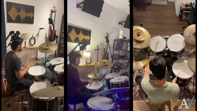track professional drums that suit your song