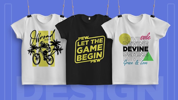 Create custom graphic and typography t shirt design by Onedownedits ...