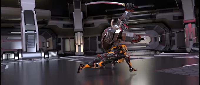 do high quality 3d character animation for game or video