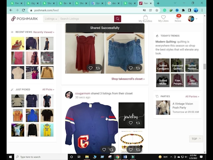 be your poshmark share closet listings upto 16k