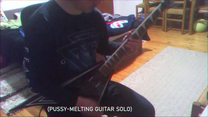 record a bitchin guitar solo