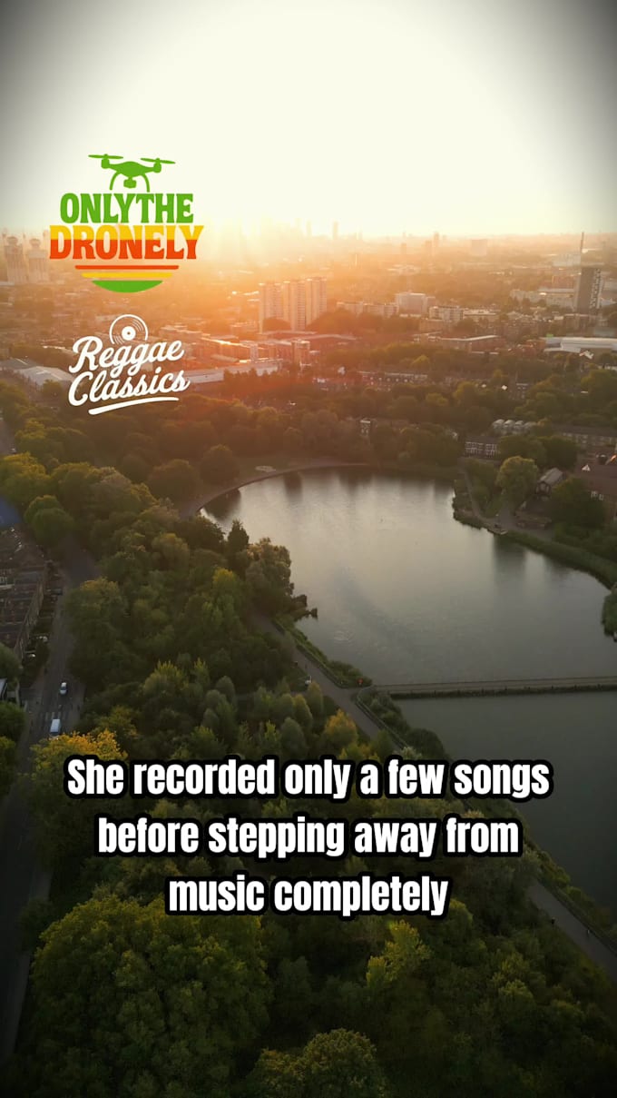 create a personalised drone video with your chosen song dedication and caption