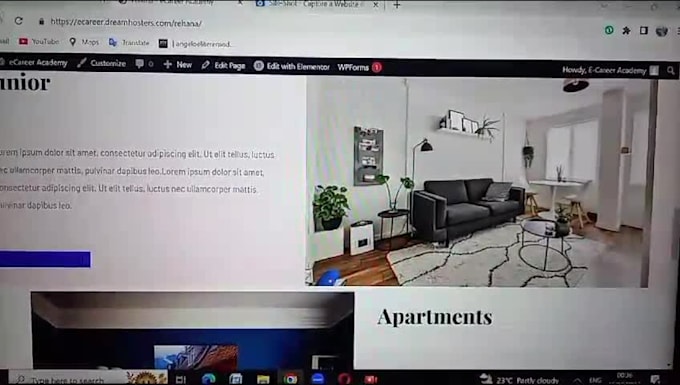 create modern web flow design or update your website