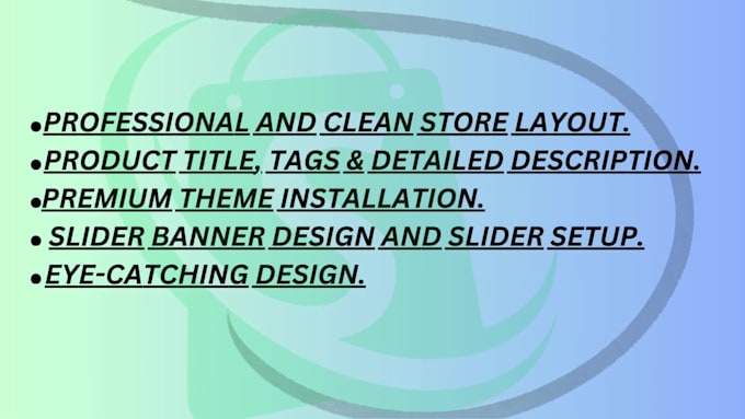 create one product shopify store, shopify website