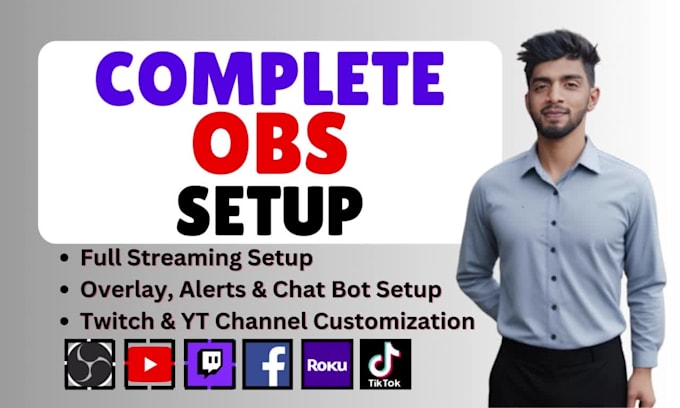 setup full obs with overlay alerts and bots