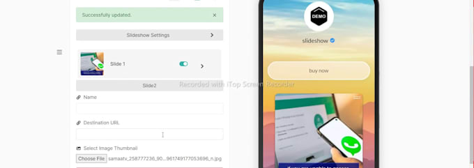 implement slideshow or slider block in biolinks phpbiolinks
