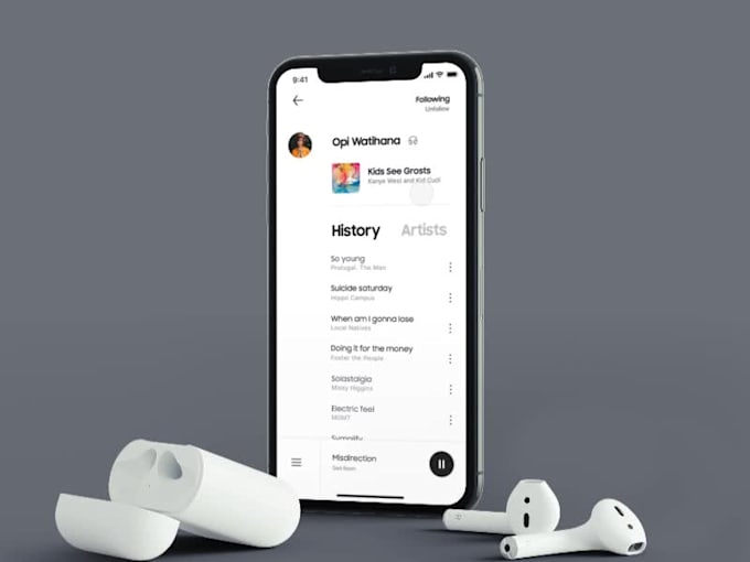develop music app, live streaming app, music streaming app