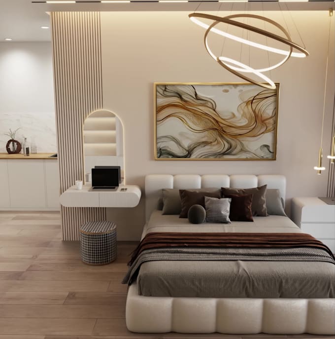 design and render realistic 3d interior, exterior,floor plan