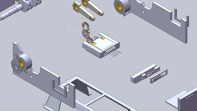 do Solidworks modeling , manufacturing drawing