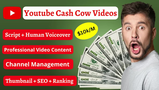 Create automated youtube faceless, cash cow and top 10 videos by ...