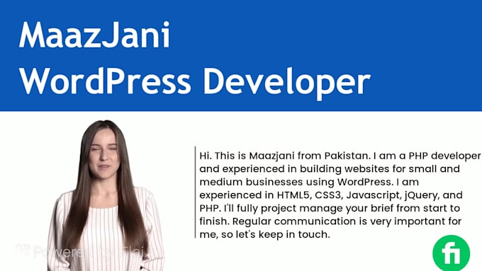 design a professional wordpress website customized for any niche