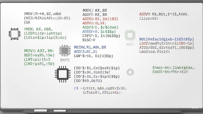 write efficient and readable assembly code in mips x86 arm masm and custom isas