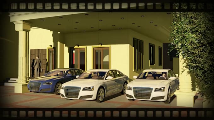 do exterior designing and rendering