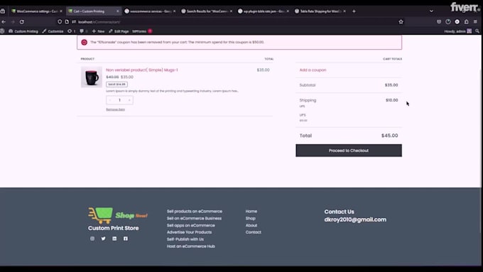 develop a modern responsive ecommerce wordpress website or online store