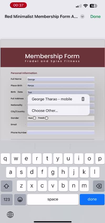 create electronically fillable PDF digital forms
