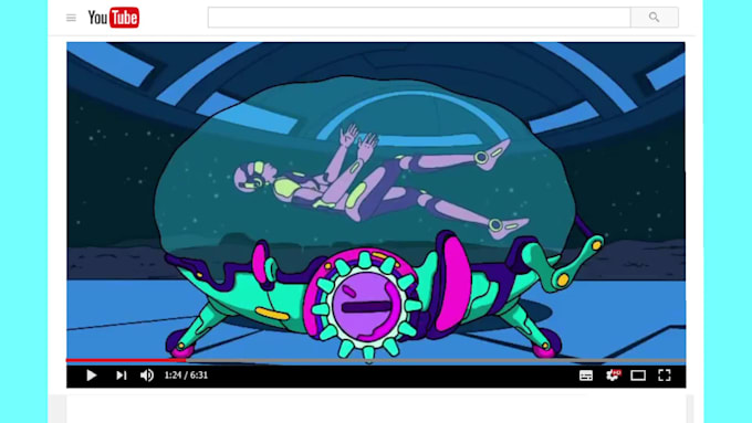 make amazing loop youtube animation music video