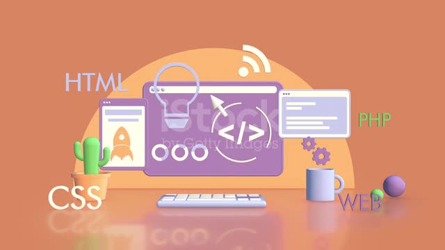 be your front end and back end developer