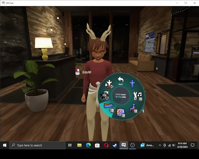 do VR chat 3d avatar modeling