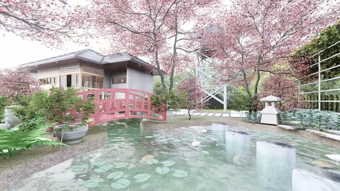 do realistic exterior 3d and render at low cost