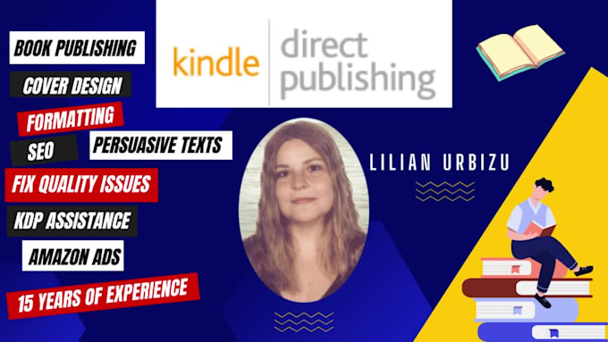format, publish and promote your book on amazon KDP