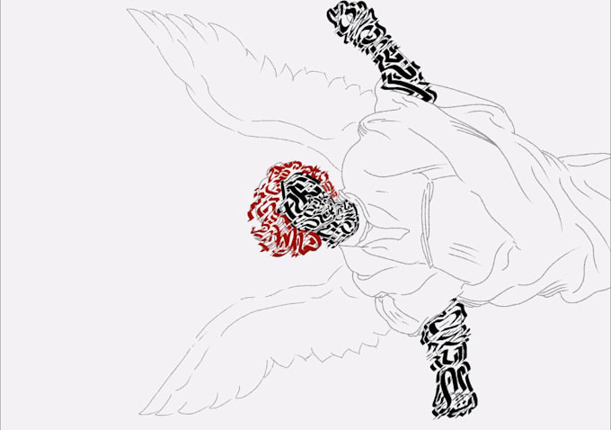 illustrate nft figures and abstract illustrations