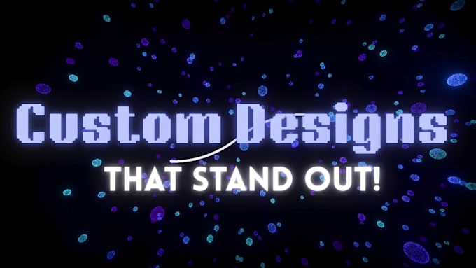 do custom and unique thumbnails that grab attention