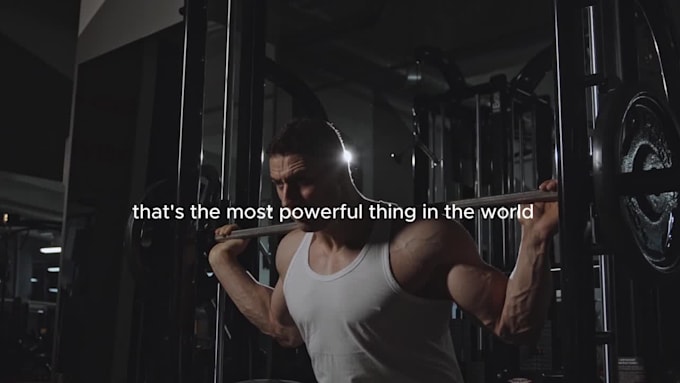 create motivational videos for the youtube