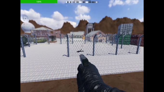 développer un jeu de tir à la première personne en 3D, développement de  jeux de tir fps