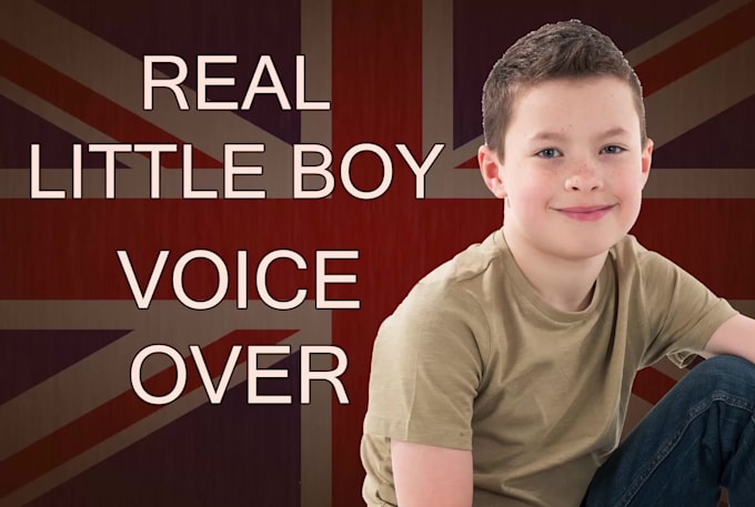 record a fantastic real child boy voice over