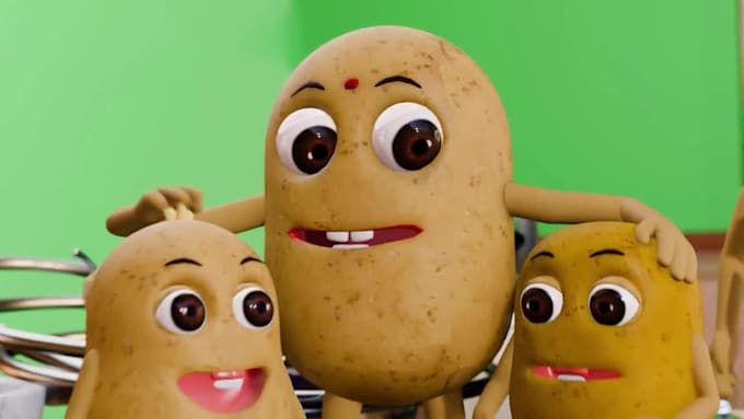 create high quality 3d kids rhymes