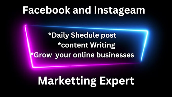 set up your fb page, insta page, and manage social accounts