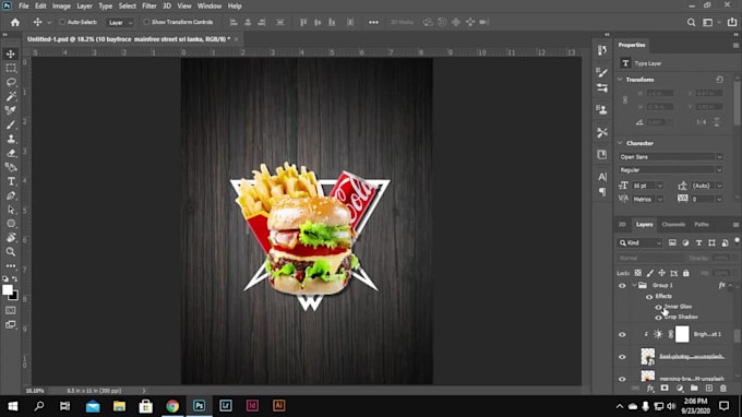 design professional unique and modern flyers and postcards