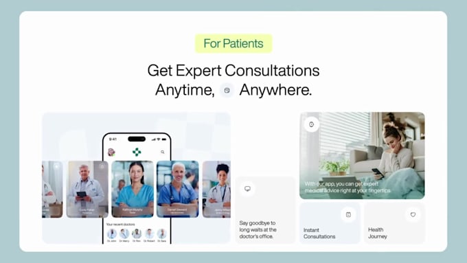 design hipaa compliant telemedicine website, healthcare, clinic, doctor website