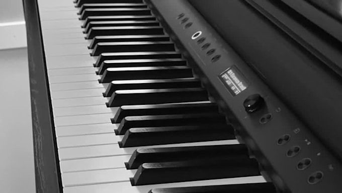 provide piano for your original or cover song