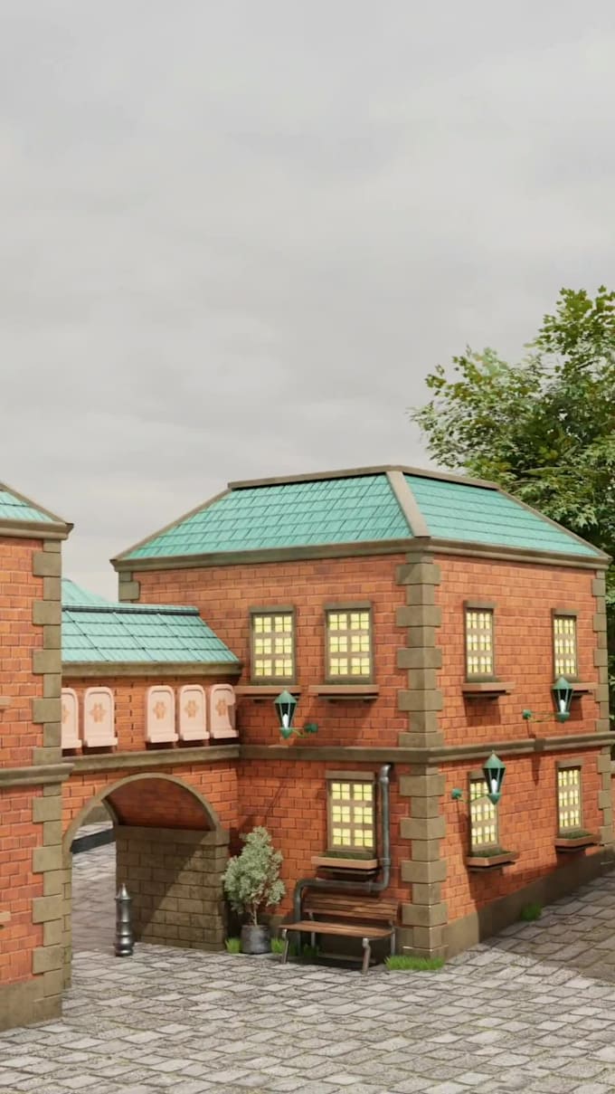 create high quality stylized 3d props and game ready environments