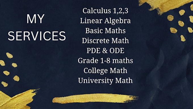 tutor math, high school, college, university math