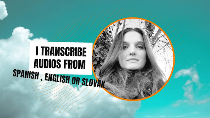 transcribe audios in spanish or slovak