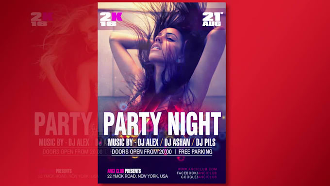 create flyer within 12 hr