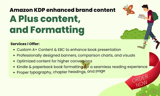 do KDP enhanced brand content, a plus content and formatting