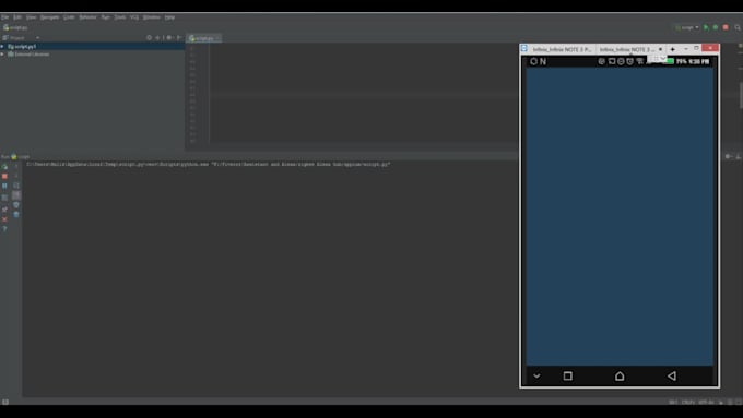 develop a bot to scrape or automate any mobile app