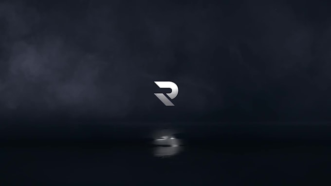 make cool smoke logo animation