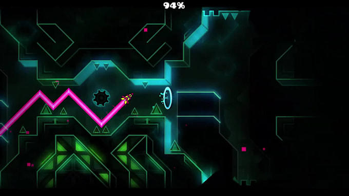 create a professional geometry dash collab part for you