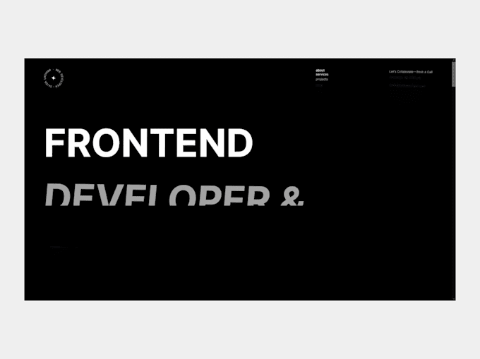 create a cool portfolio website with free hosting
