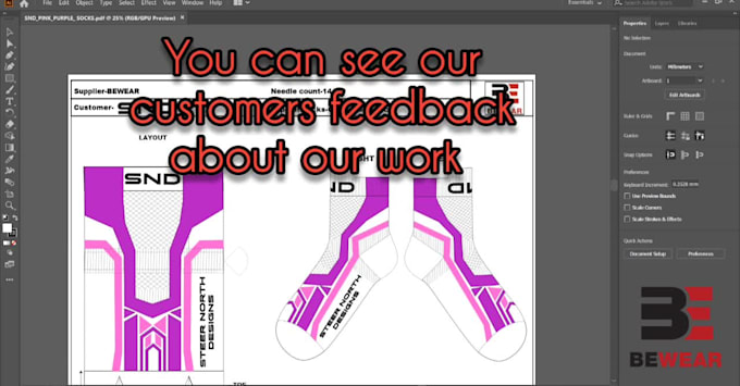 do high quality unique socks designs