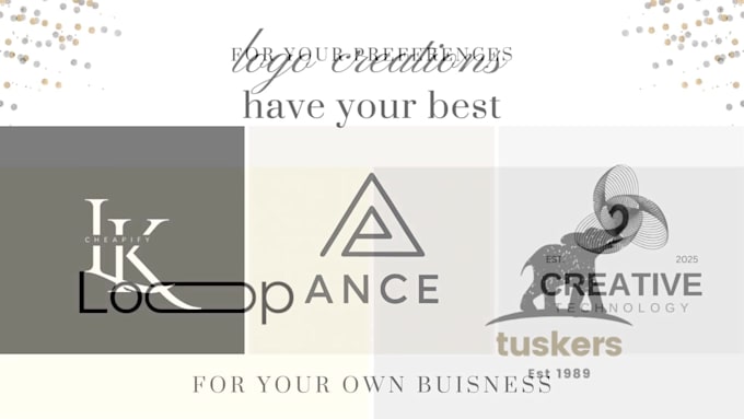 design a unique and memorable logo for your business