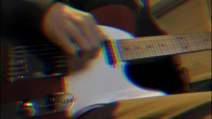 create an ambient background guitar and synth sounds for you